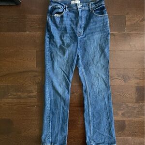Abercrombie & Fitch Women's Blue Boot Cut Jeans
